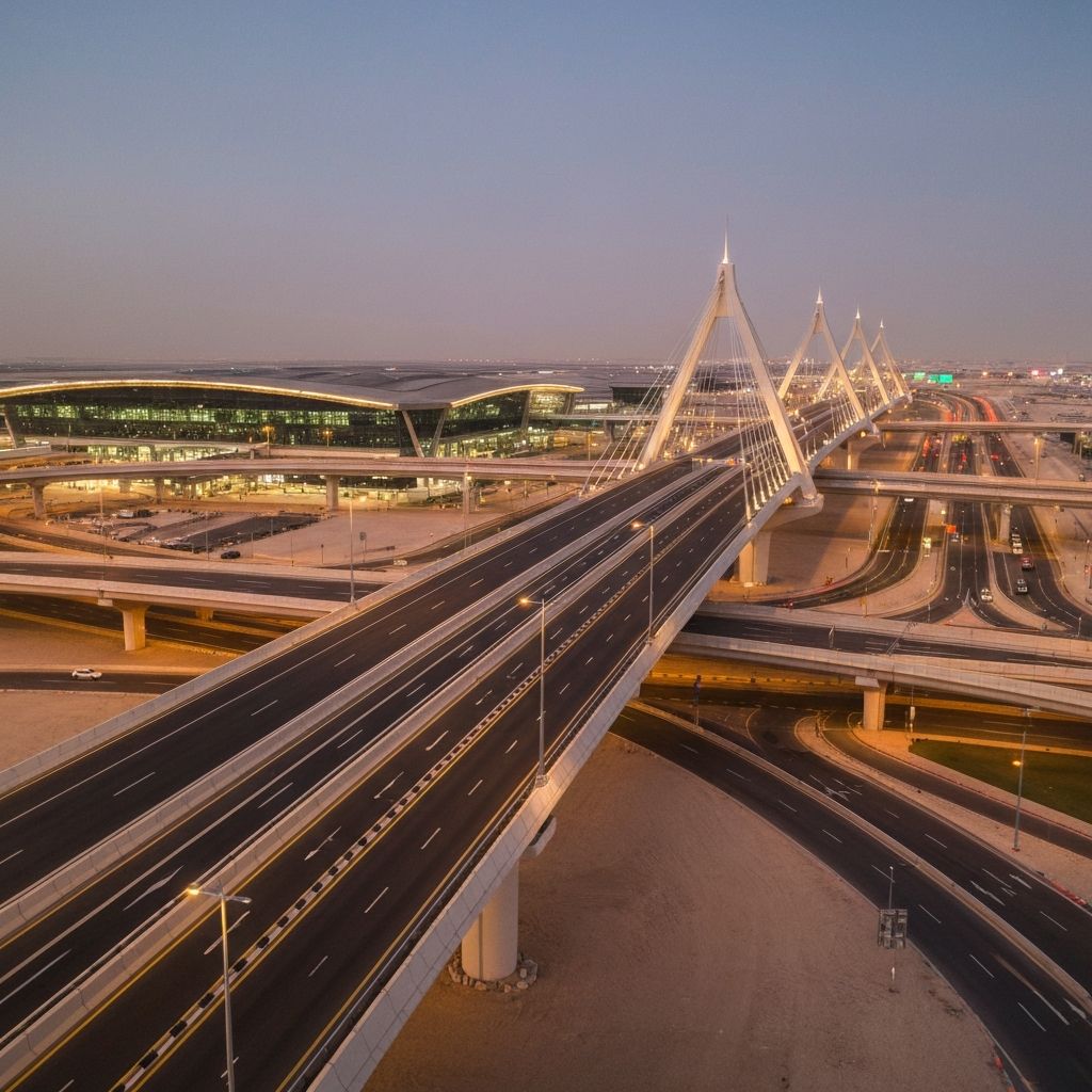 New Terminal 1 Bridge Boosts Road Capacity by 33%