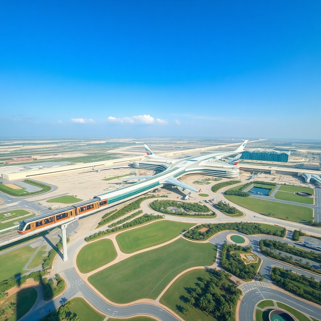 Discover Dubai International Airport's terminals and transit options, including the 24/7 automated shuttle train, for a seamless travel experience.